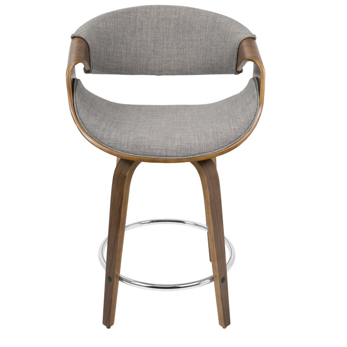 Foundstone™ Bombay Swivel Counter & Bar Stool & Reviews Wayfair